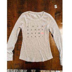 Long sleeve graphic tee